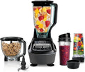 Ninja Kitchen System Pro, 1500W, 72oz Pitcher, 8-Cup, Black, BL770 | 1500W all-in-one blends smoothies, processes salsa & dough. 72-oz pitcher, 8-cup...